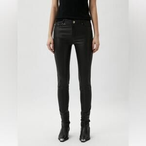 Vince Black Leather Pants